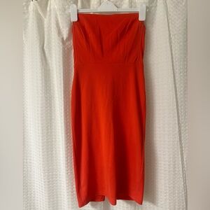 Coral dress